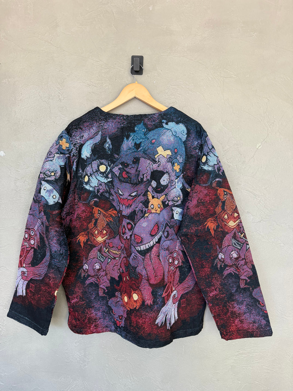 Gengar Pokemon Tapestry Sweatshirt