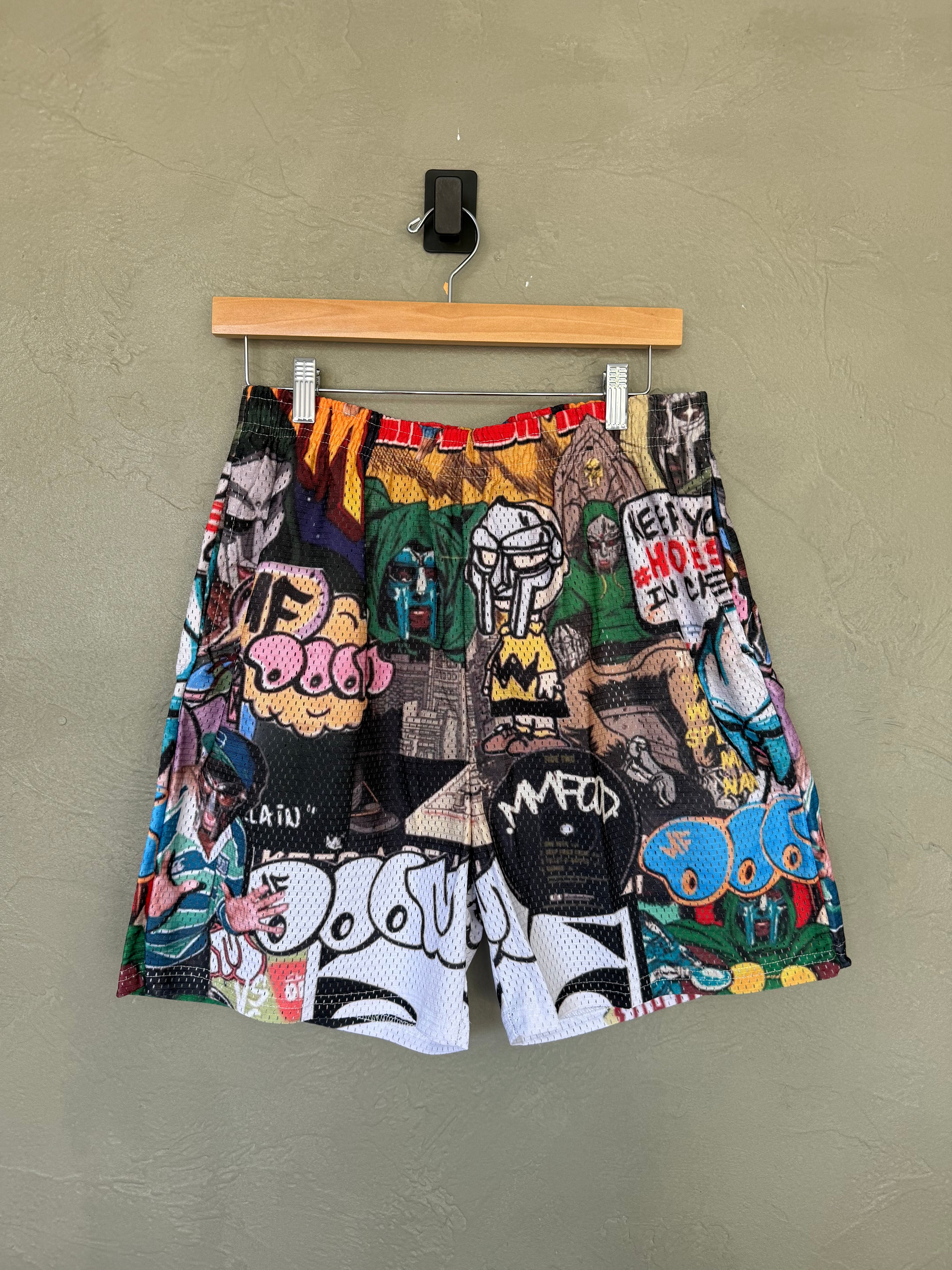 MF Doom Mesh Shorts