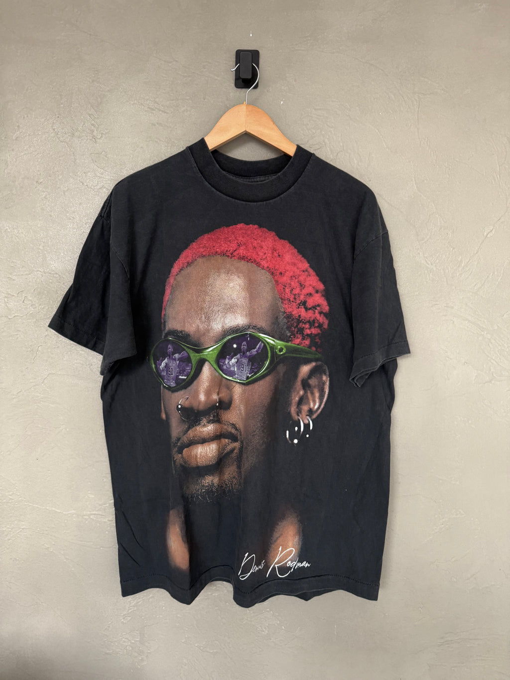 Pink Hair Rodman Tee